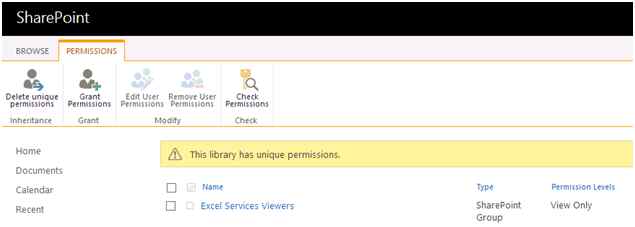 Clicking on Stop Inheriting